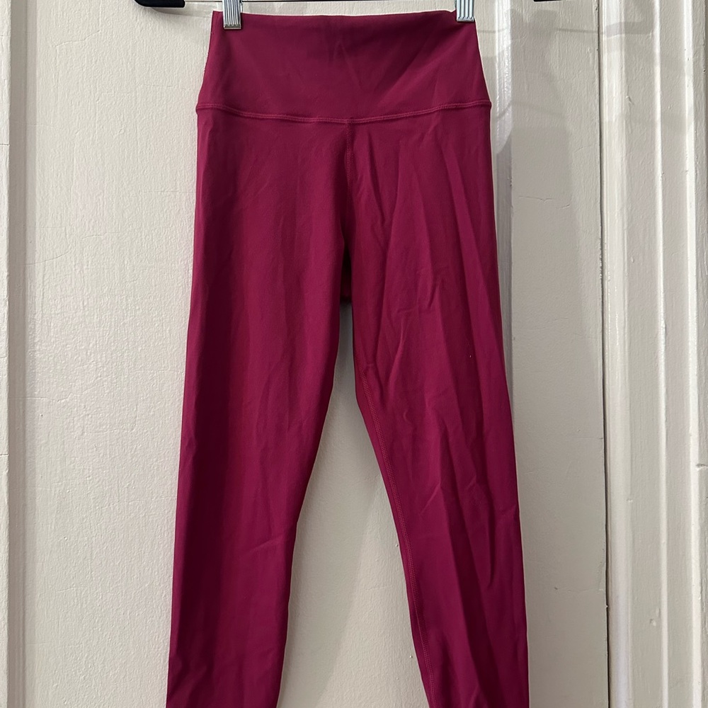 Athleta transcend 7/8 length legging. Wildberry color sold out now